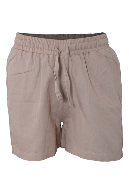 Hound pige "Hør shorts" - Linen blend shorts - Sand